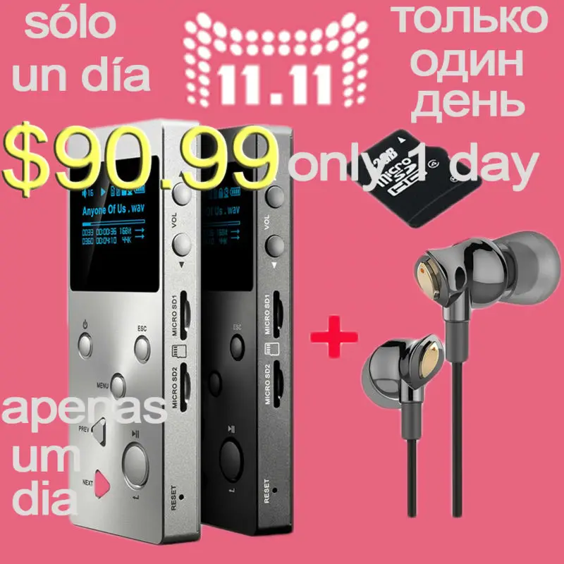 Original ONN X5 Hifi Audio font b Player b font font b MP3 b font DAC