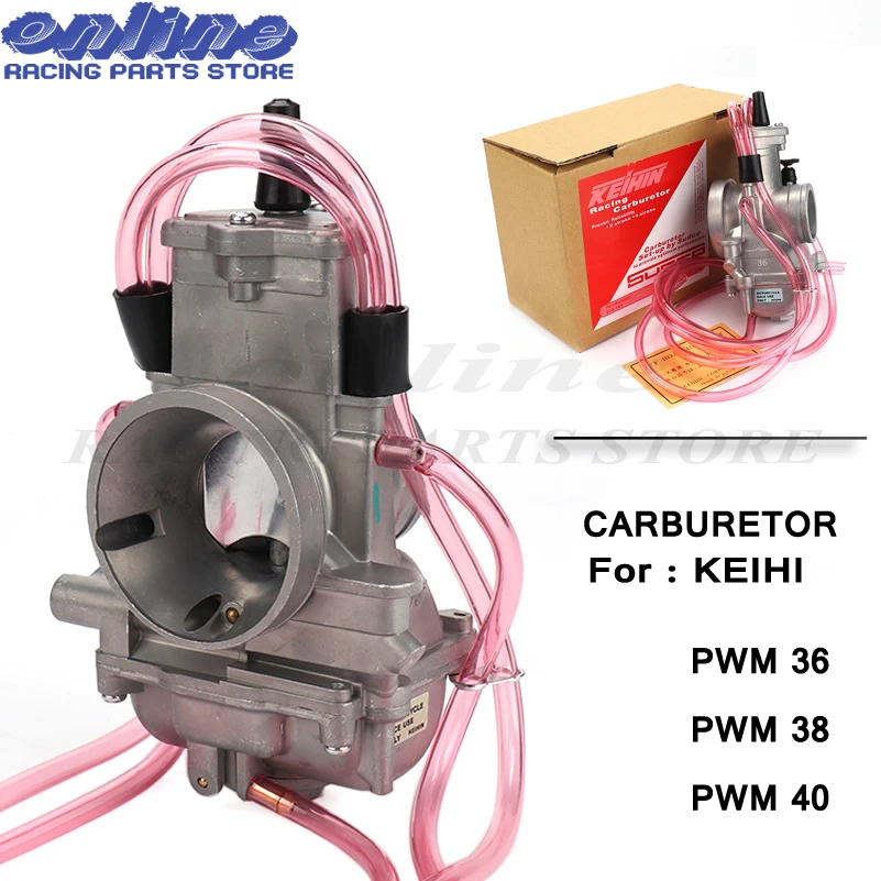 PWM 36 мм 38 мм 40 мм Карбюратор Carb для keihi carb 2 т 4 т гоночный мотоцикл PWM 36 38 40 Carb Скутер мопед ATV мотокросс