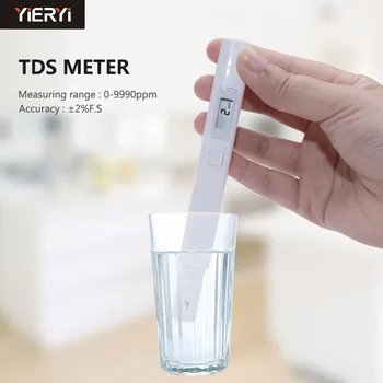 

TDS Meter Detection Pen Digital Water Filter Measuring Quality Purity PH Pocket Tester Waterproof
