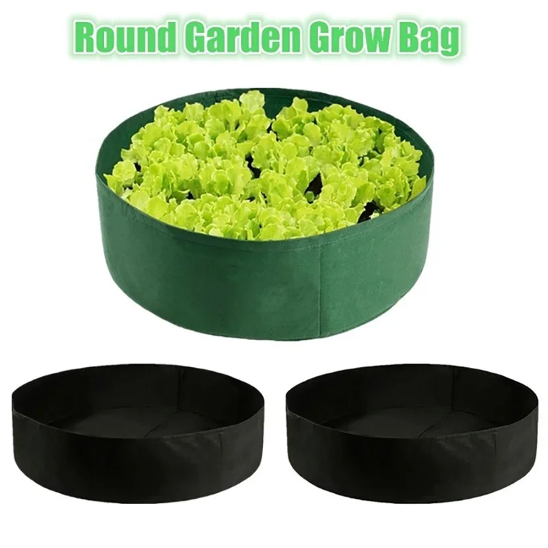 15/50/100 Gallon Fabric Grow Bags Breathable Pots Planter