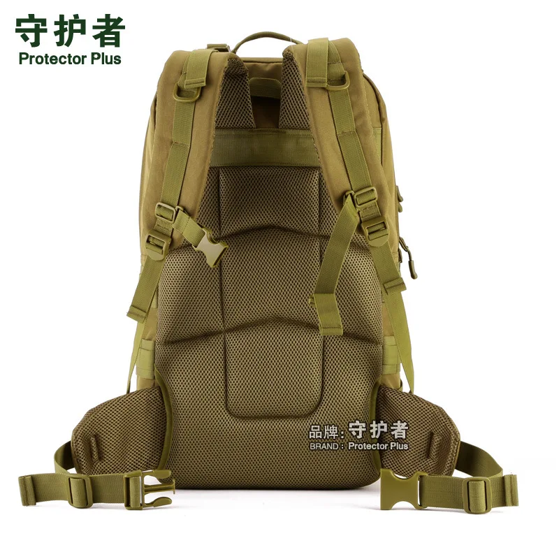 Protector Plus Outdoor military tactics professional mountaineering package travel camping backpack waterproof tear tear bag 55L Protector Plus Outdoor military tactics professional mountaineering package travel camping backpack waterproof tear tear bag 55L