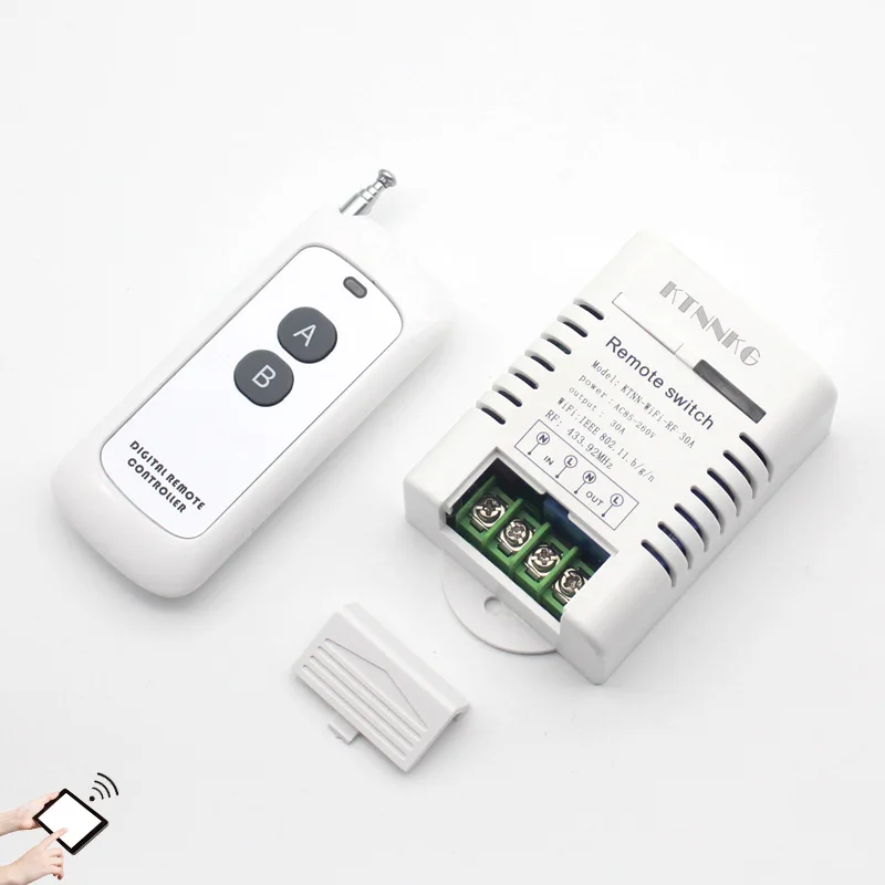 AC110V 220V 30A водонагреватель WI FI переключатель Беспроводной умный светильник 1CH