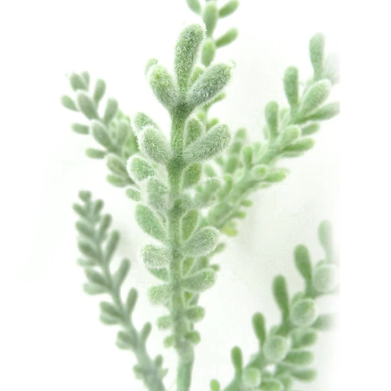 Beautiful Real Touch Artificial Eucalyptus Leaf Fake Plant Green Table Party Hotel Decoration Simulation Leaves Home Decor