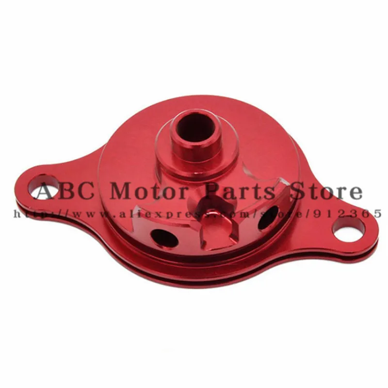 Масляный фильтр CNC для HONDA CRF 450R CRF450R 09 16 внедорожный мотоцикл Бесплатная