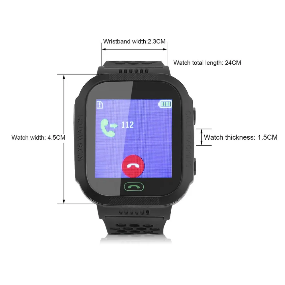  Russische Kinder Armbanduhr Wasserdichte GPS Tracker Kinder Sicher Smart Uhr Für Android Für IOS An