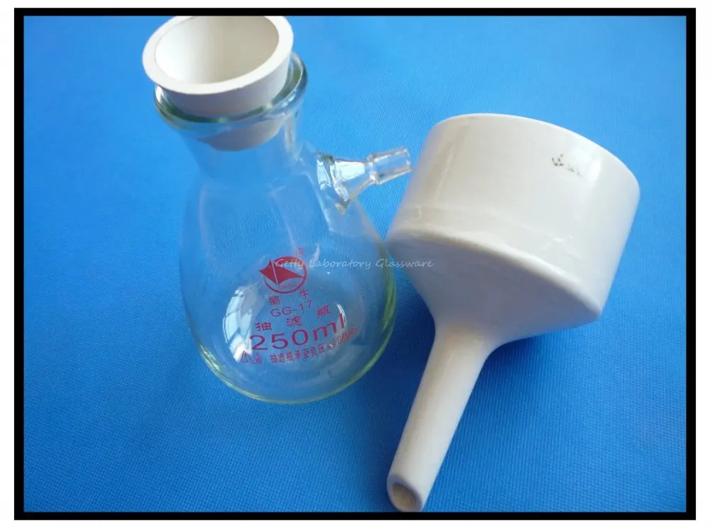 

250ml Buchner Funnel Apparatus, Filting Funnel Kit used for Vacuum Suction Filteration