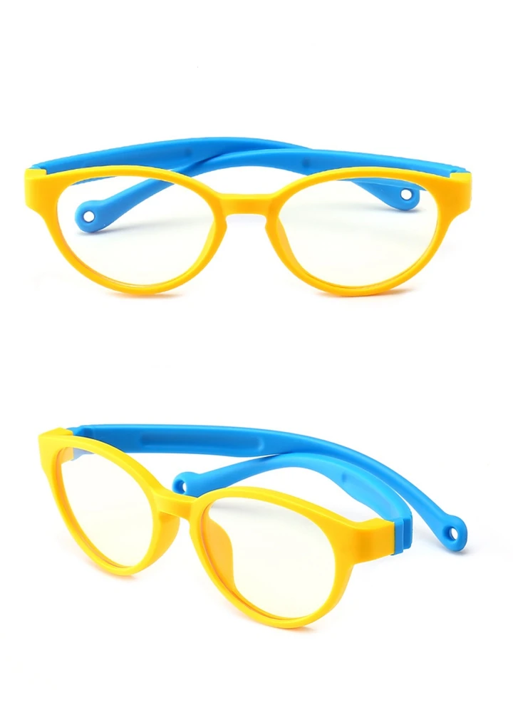 Детские Студенческие оправа для очков, Детские анти-голубые лучи, легкие компьютерные оптические очки для маленьких мальчиков и девочек F010