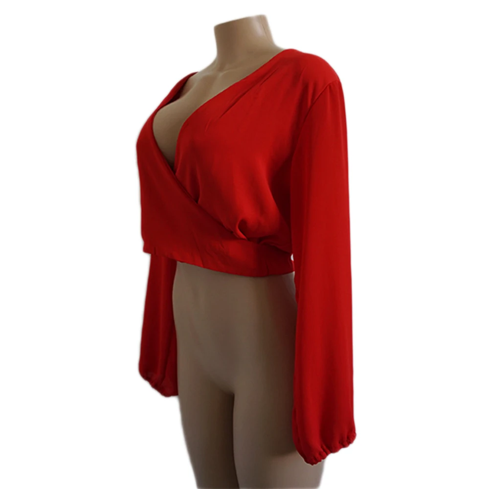 

VWIWV Fashion 2019 Summer Women Long Sleeve Chiffon V neck Dress Bow Tie Four Colors Sexy & Club Skirts