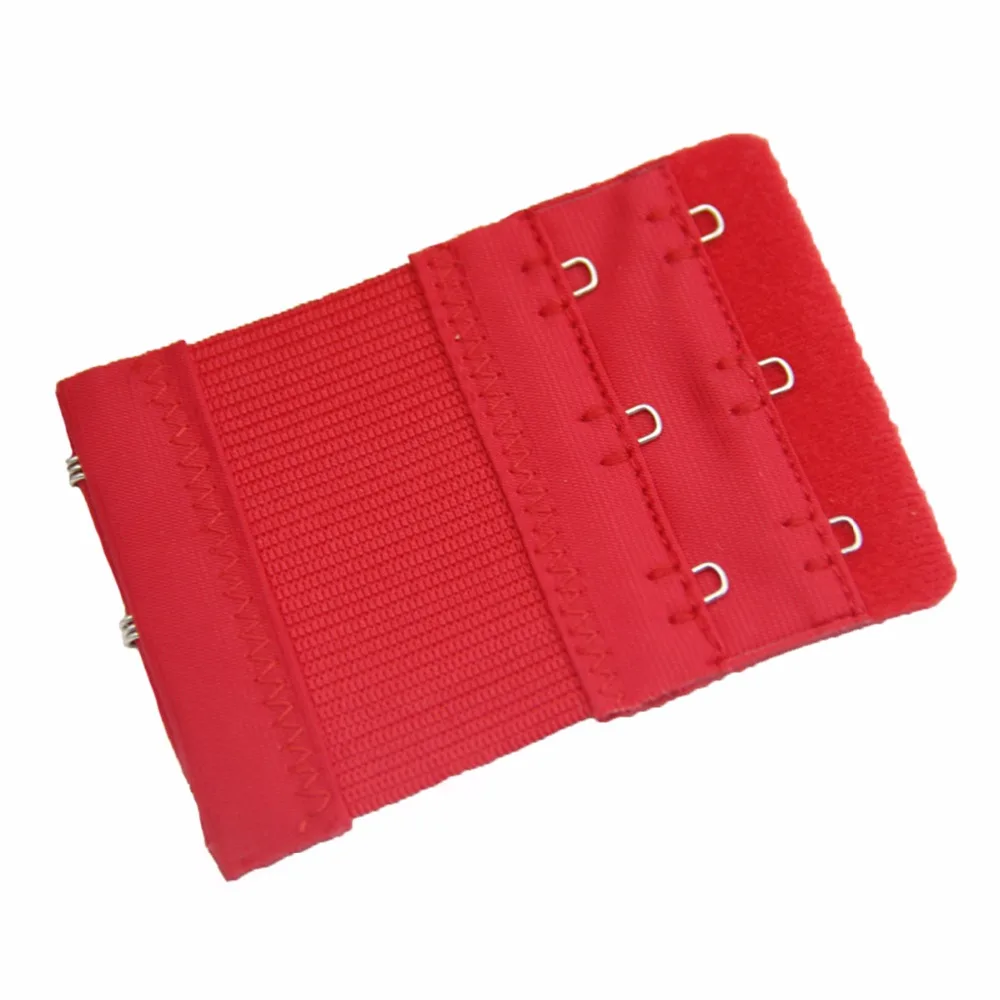 2 Rows 3 Hooks Bra Extender Strap Extension Women Intimates Lengthened Bra Hooks Extenders Bra