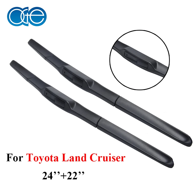 Prix pour Professionnel Lames D'essuie-Glace De Voiture Pour Toyota Land Cruiser 100/200, 24 ''+ 22'' Haute Qualité Silicone En Caoutchouc Pare-Brise De Voiture Accessoires Prix pour Professionnel Lames D'essuie-Glace De Voiture Pour Toyota Land Cruiser 100/200, 24 ''+ 22'' Haute Qualité Silicone En Caoutchouc Pare-Brise De Voiture Accessoires