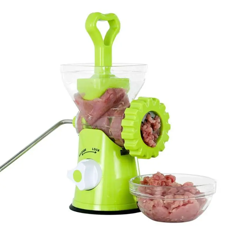 Многофункциональный Кухня ручной мясорубки 3 в 1 Homemake Sausage машины Паста чайник