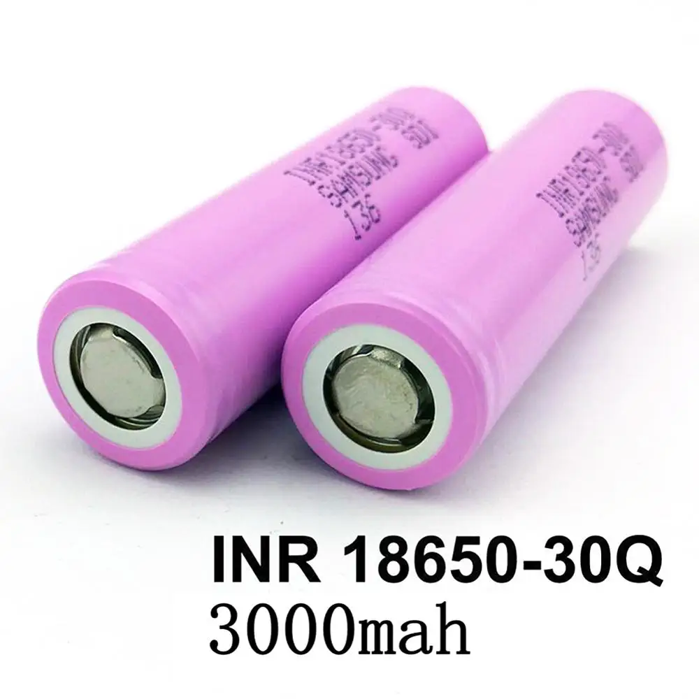 1 20 шт Для samsung 18650 3 7 в литий ионная аккумуляторная батарея 3000 мАч INR18650 30Q батареи