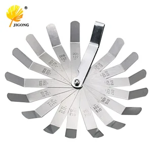 Feeler Gauge Метрическая 0,127 мм 0,508 0,020 дюймов 0,005 дюймов клапан смещение Feeler Gauge высокая прочность 16 лезвие Простота в использовании Прочный - изображение