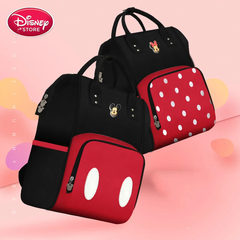 Brand Disney Fashion Mummy Diaper Bags Maternity Nappy Large Capacity Baby Bag Travel Backpack ...