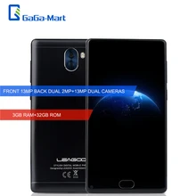 LEAGOO KIICAA MIX 5.5-Inch FHD Smartphone 4G-LTE 1920 * 1080 Pixels3GB RAM+32GB ROM Front 13MP Back Dual 2MP+13MP Dual Cameras(China)