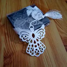 300 шт. Творческий Нержавеющая сталь Закладки s АНГЕЛ гостей свадьбы Вечерние из металла Закладки Memo Канцтовары Книги теги для детей подарок