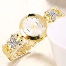 Female Ladies Watch Luxury Quartz Bracelet Wristwatches Women Clock Crystal Rhinestone Watches Relojes Mujer Montre Femme woman fashion watch ladies quartz watches women luxury leather strap wristwatches analog heart shape girls clock montre femme