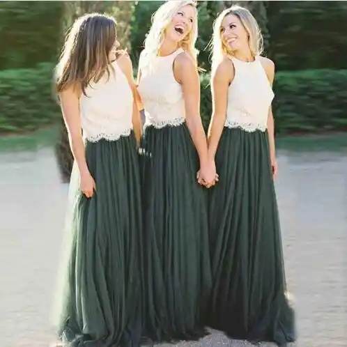 skirt and top for wedding party