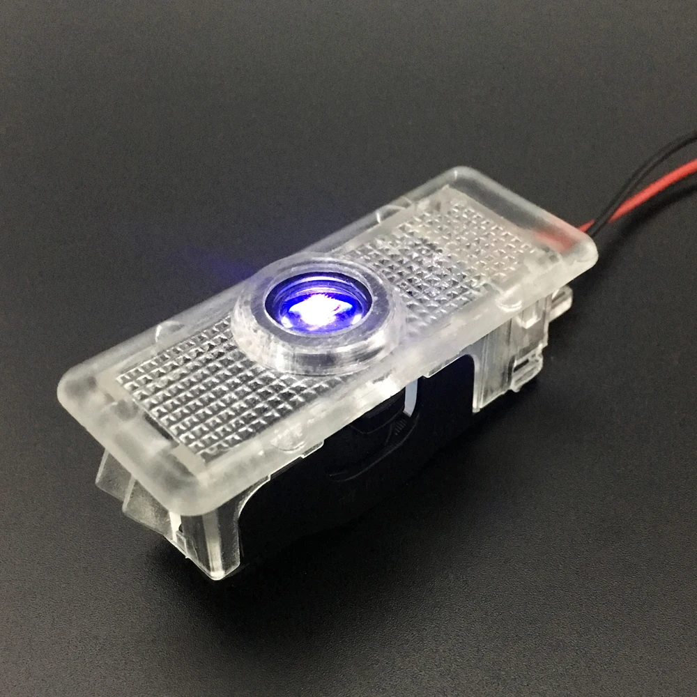 2pcs Car Door Light For Mercedes CLA AMG AMG Logo Light LED