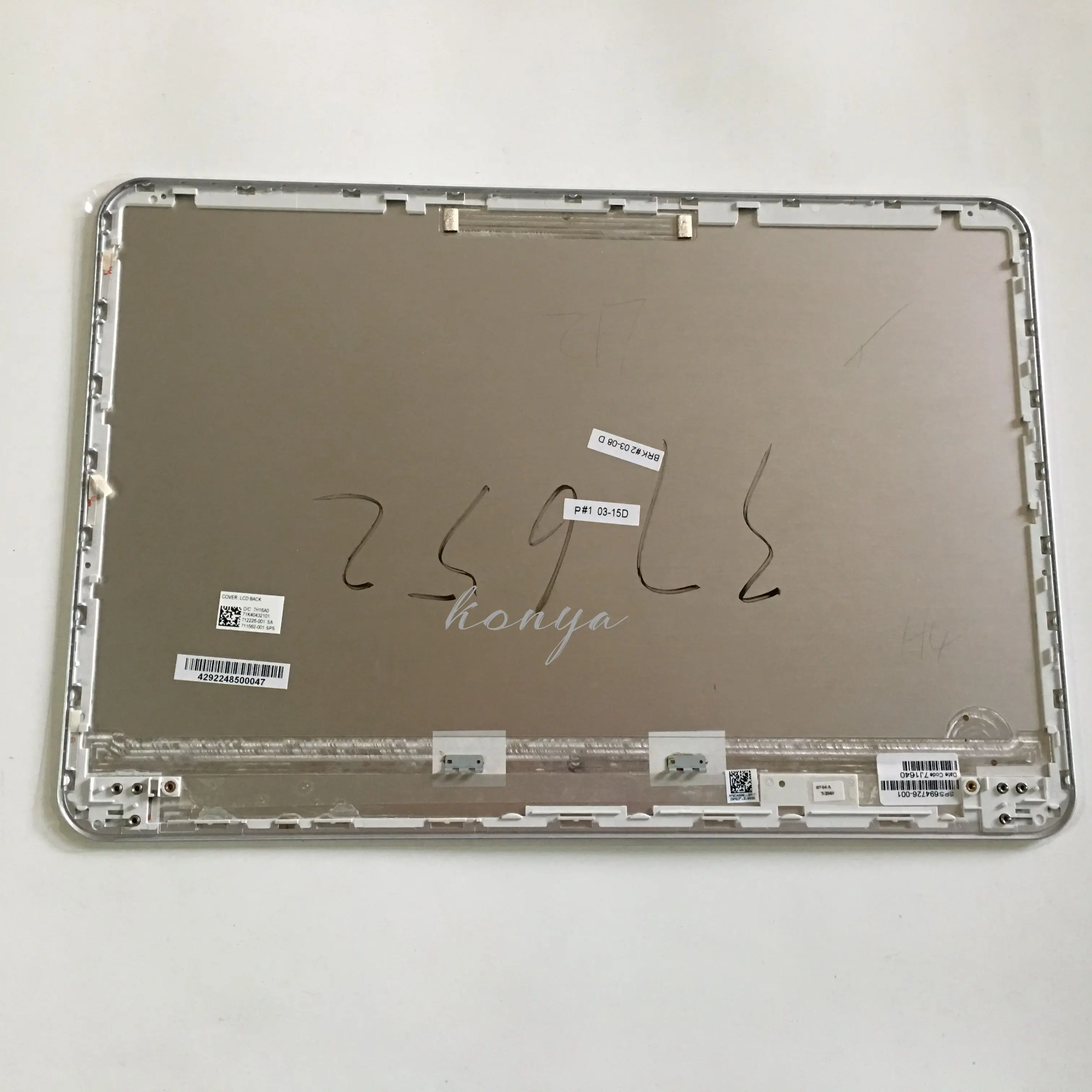 Оригинальная новая рамка для ноутбука hp Envy Spectre XT13 XT13-b 13-2000 13-2128tu ЖК-рамка задняя крышка верхний чехол 711562-001