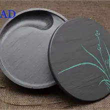 Акварельные Краски Китай Известные студенческие чернила живопись камешками инструмент ребро Тай Чи чернильный камень