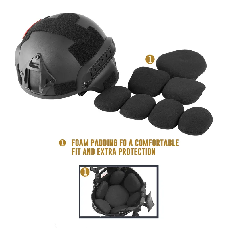 Casque Airsoft MICH 2001 OneTigris – SoftGun