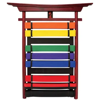 

New Taekwondo belt Display Stand 10 level Karate MMA Martial Arts Belt Display Belt shelf-10 Belts TKD GYM pendent Promotion