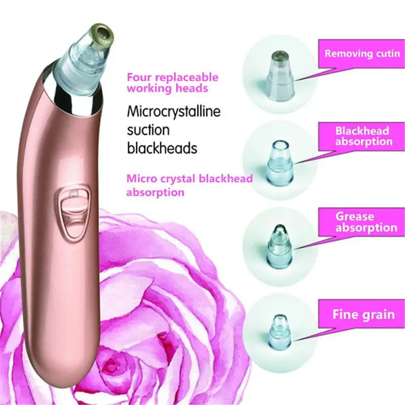 

Naipo Blackhead Remover Electric Face Vacuum Facial Pore Cleaner Acne Remover Comedo Suction Acne Extractor