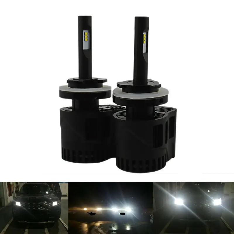 Car font b Bulb b font H15 font b Led b font Headlight Lamp High Bam