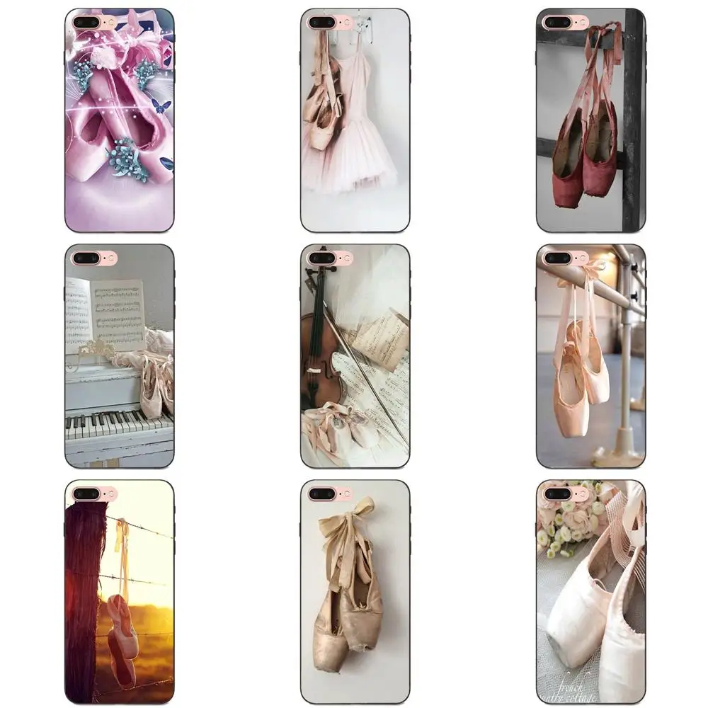 

For Huawei Honor 5A 6A 6C 7A 7C 7X 8A 8C 8X 9 10 P8 P9 P10 P20 P30 Mini Lite Plus TPU Phone Ballet Shoes