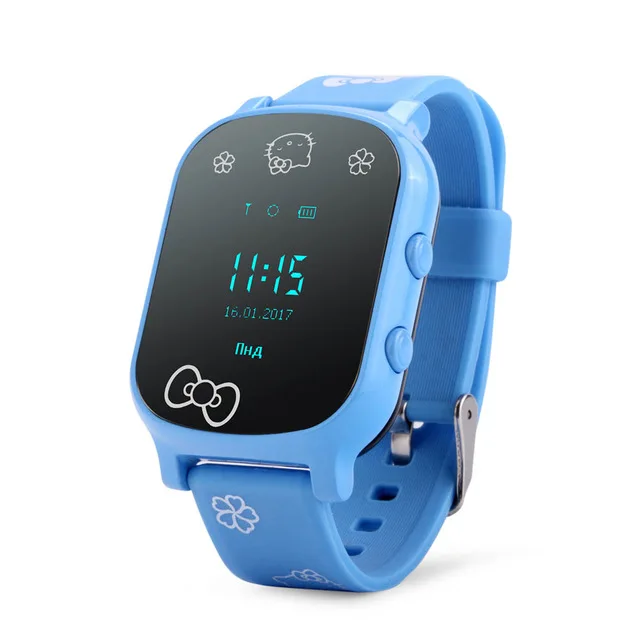 W58 smart children's watches GPS Tracker SOS Call with sim card in Russian Baby Old Men Smartwatch For IOS android Phone