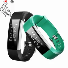 ID115 HR PLUS Smart Bracelet GPS Fitness Tracker Watch Heart Rate Monitor Step Counter Camera Control