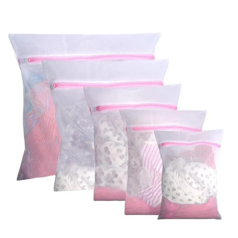 شبكة الغسيل حقيبة مجموعة سستة الملابس الداخلية الصدرية أكياس الغسيل للغسالات حامية الغسيل التخزين و منظمة