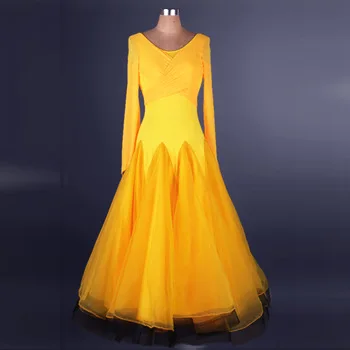 standard waltz flamenco tango long sleeves womens ballroom dance dresses for sale long sleeve ballroom professional practice