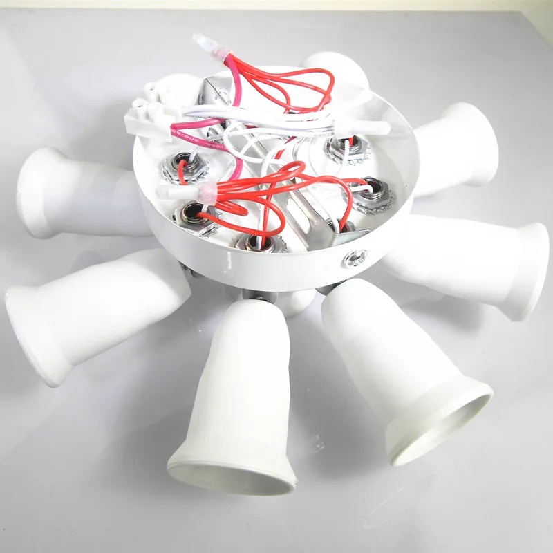 9 E27 ceiling lamp holder