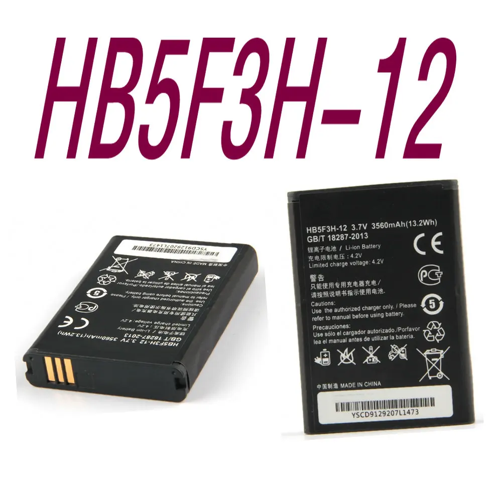 HB5F3H-12 литий-ионный телефон для Huawei E5372T E5372s E5775 4G LTE FDD Cat4 WIFI роутер 3560 мАч сменная