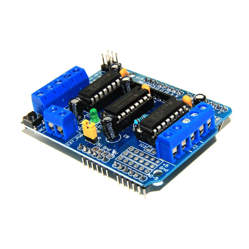 

Official iSmaring L293D Motor Drive Shield for Arduino Duemilanove Mega / UNO Expansion Board Motor Plate Motor Control Shield