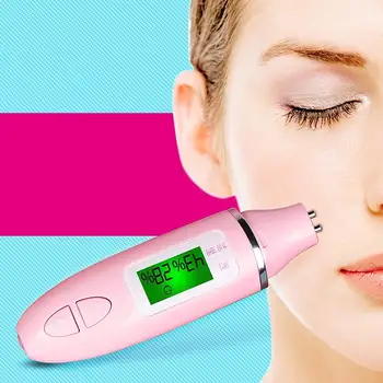 

Digital Skin Detector Pen with LCD Display Portable Skin Analyzer Water Oil Tester Analysis Moisture Machine