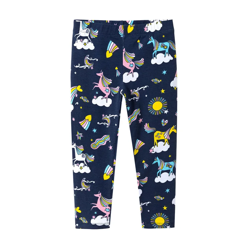Leggings para Calças Menina das Crianças Calças do Bebê da Menina do Algodão Roupa do Bebê Vidmid Crianças Animal Print Skinny Menina Leggings 47 Mamãe e Bebê