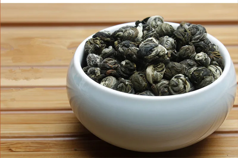  250g 100% JASMINE DRAGON PEARLS TEA FREE SHIPPPING jasmine tea gunpowder 