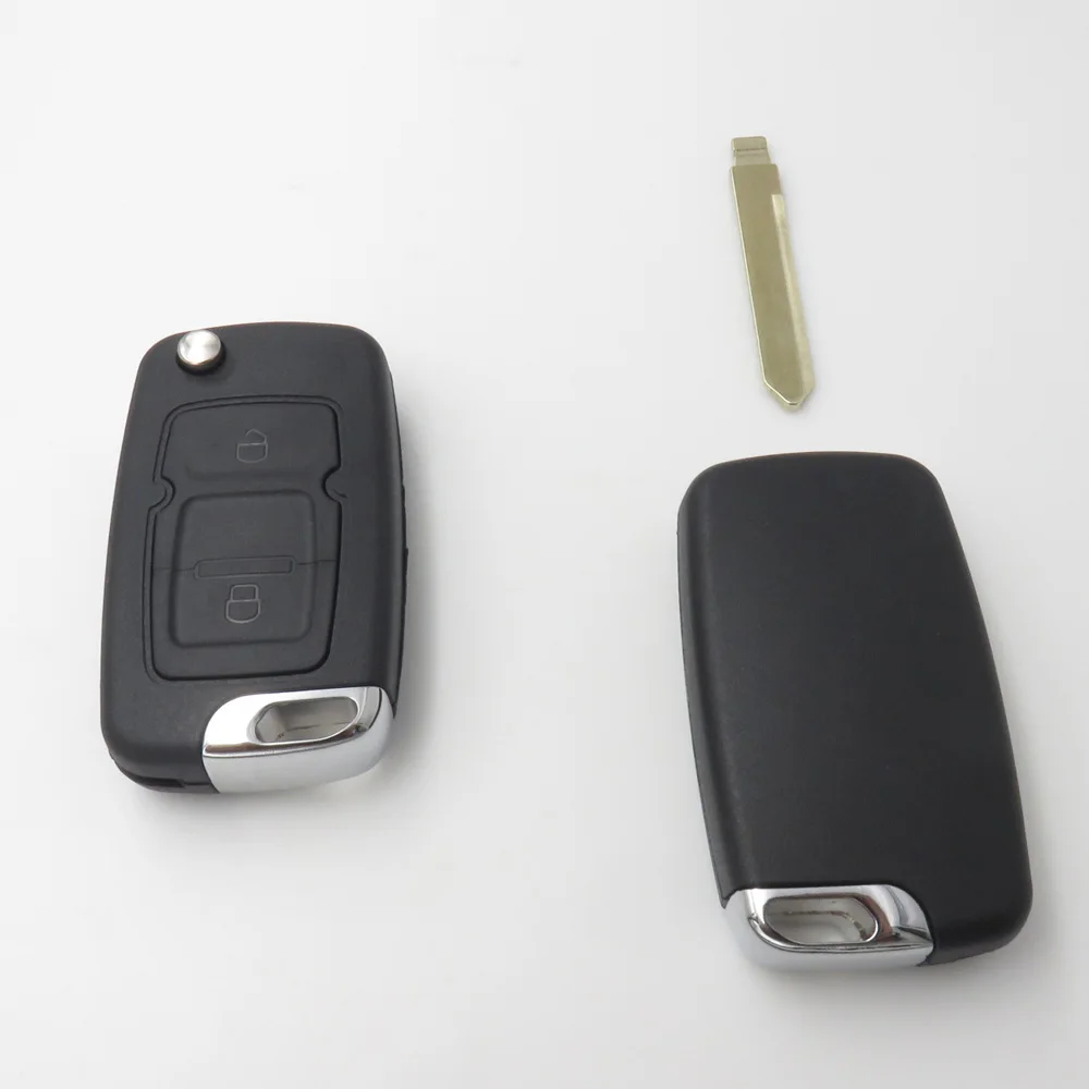 

Flip Folding Key Shell Case For Geely Emgrand 7 EC7 EC715 EC718 EC7-RV EC715-RV EC718-RV Remote Key NO LOGO 2 Buttons