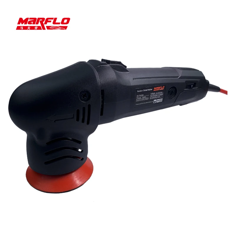 

MINI Car Polisher Detailing Polishing Machine Eccentricity 80mm Dual Action Polishing Waxing Tools 6 Speed Marflo