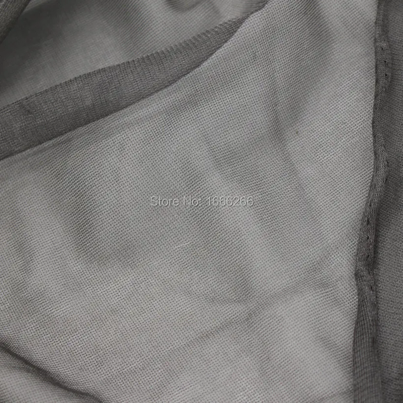silver fiber netting fabric (37)