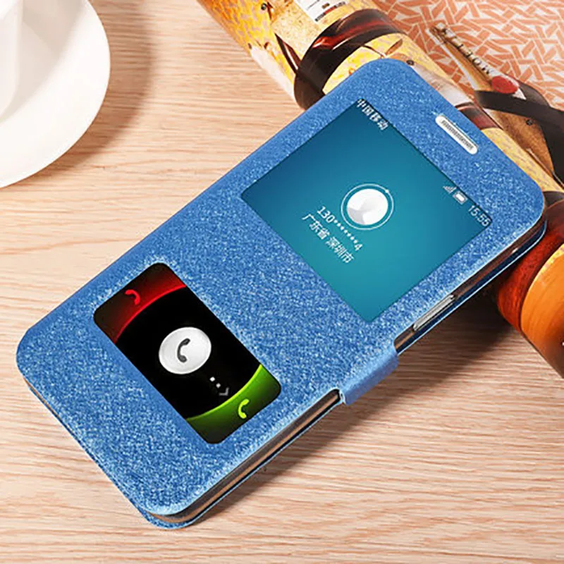 Кожаный флип чехол с окошком для Samsung Galaxy Mega 2 G750 G 750 6 0 дюймов|leather case|case forfor samsung galaxy