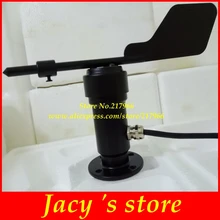 Датчик направления ветра DC9-24V металлический Анемометр 0-5V 4-20MA выход передатчик скорости ветра/Погодная станция с RS485 modbus импульсный outp