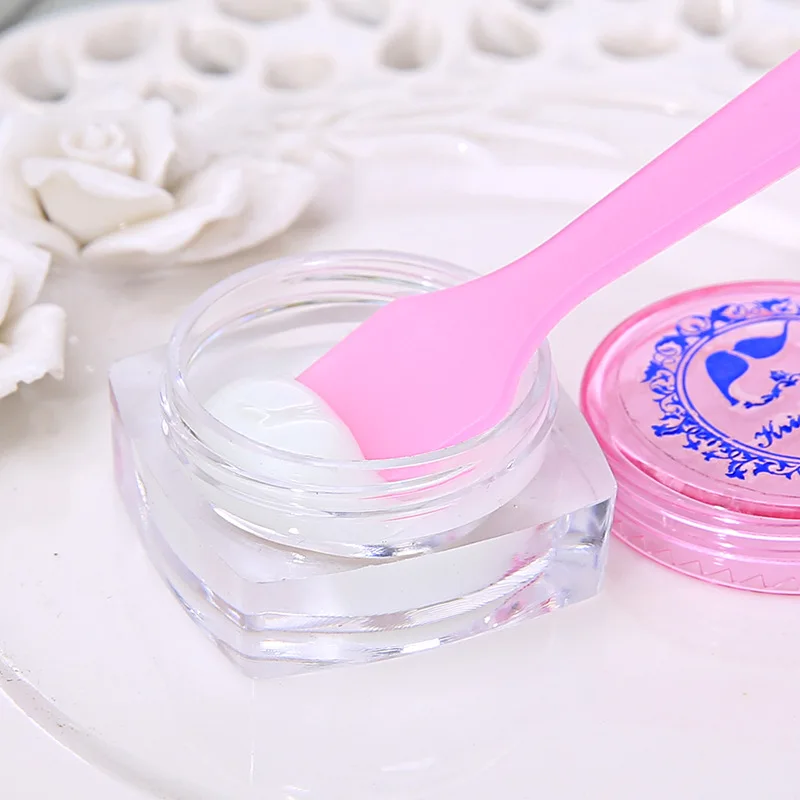 DIY Plastic Facial Face Stick Cream Mixing Spatulas Spoon Makeup Cosmetic Make Up Tools 10PCS/LOT