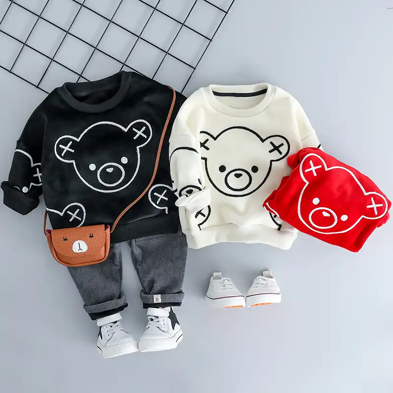 LZH Kids Pants Toddler Boys Casual Denim Trouser Baby Boys Jeans 12Months 5Years