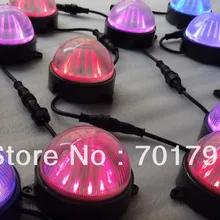 DC24V WS2811 круглый тип пиксельный модульный для девочек 12 предметов в наборе, 5050 SMD rgb led внутри, 2,88 W, IP68; 100 мм диаметр; прокладка крышки