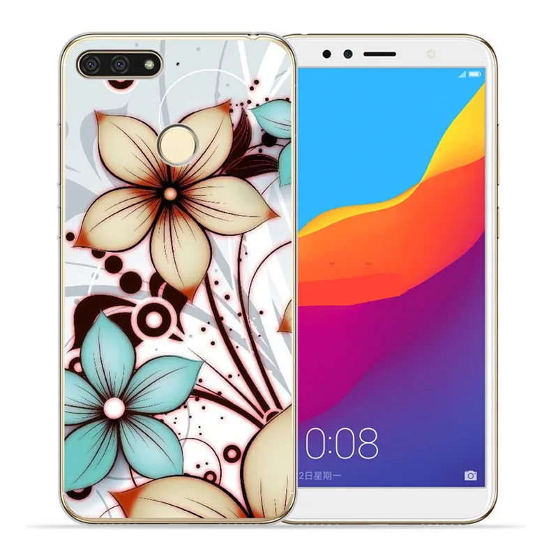 1311 Роскошный цветок мрамор для huawei II Y5 Y6 премьер Nova для детей 2, 3, 4, 3I плюс чехол для телефона чехол Чехол-футляр Capinha узор - Цвет: 1311