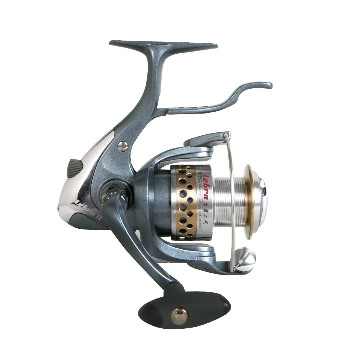  OKUMA II LB2500 High Strenth Durable 6BB Spinning Reel Hand Brake Fast Speed Rock Fishing Gear Line